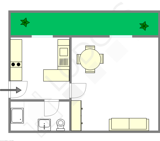 Apartamento Hauts de seine Sud - Plano interativo