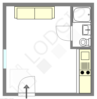 Apartamento París 11° - Plano interactivo