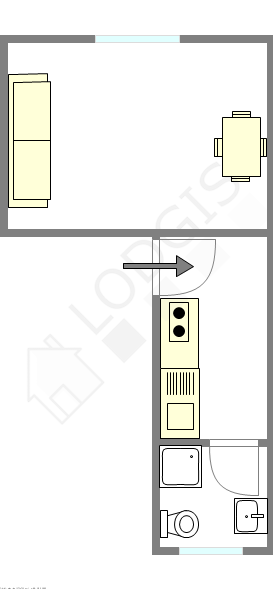 Apartamento París 10° - Plano interactivo