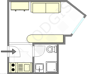 Apartamento Haut de seine Nord - Plano interactivo