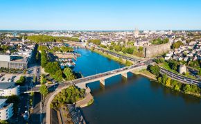 vue ville Angers