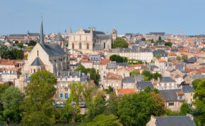 vue ville Poitiers