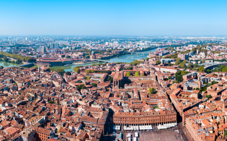 view of Toulouse city