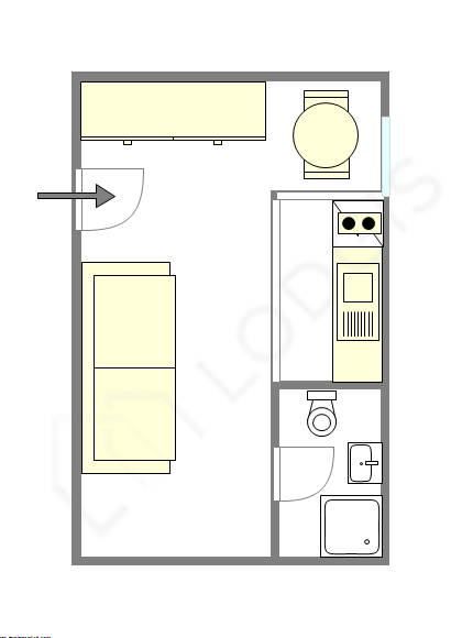 Apartamento Paris 4° - Plano interativo